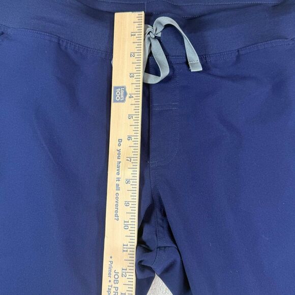 Figs Kade Cargo Scrub Pants Navy Blue FIONx Fabric Tie Waist - US Women’s 2XL/Pe - Picture 8 of 12